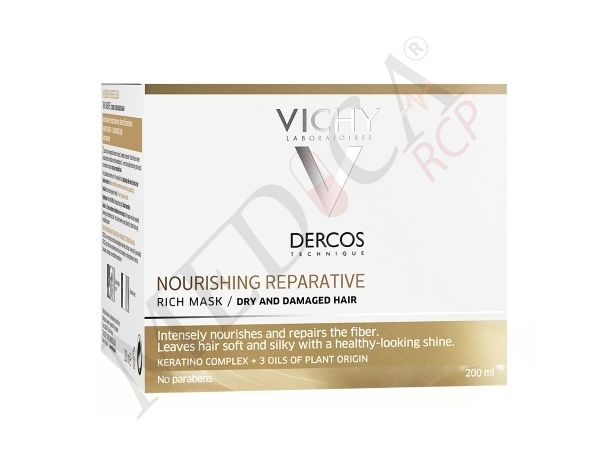 Dercos Nourishing Reparative Rich Mask For Dry Hair